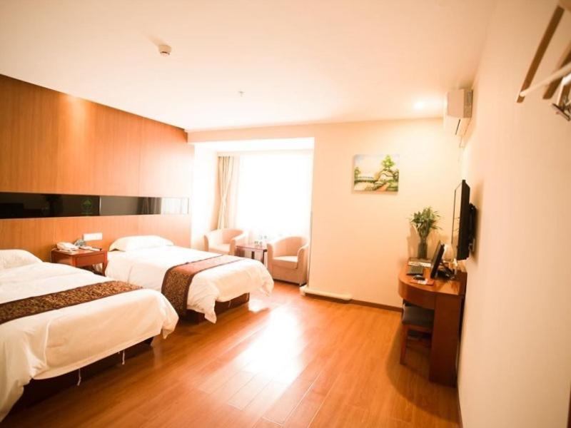 Greentree Inn Tianjin Ji County South Yuyang Road Gulou Square Express Hotel Jizhou  Eksteriør billede