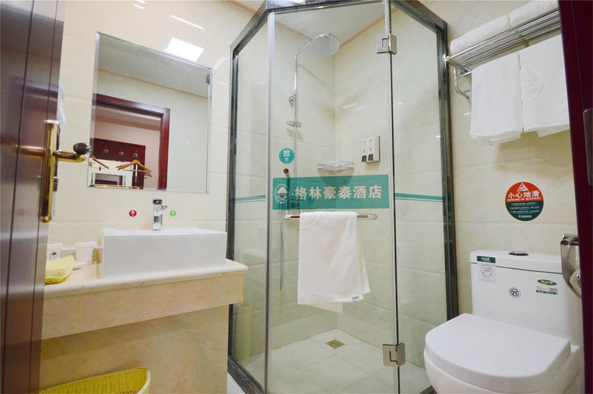 Greentree Inn Tianjin Ji County South Yuyang Road Gulou Square Express Hotel Jizhou  Eksteriør billede